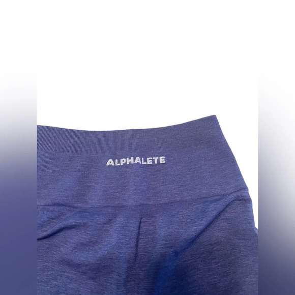 Alphalete Athletics Seamless Cycle Shorts Comet Purple - Picture 4 of 8
